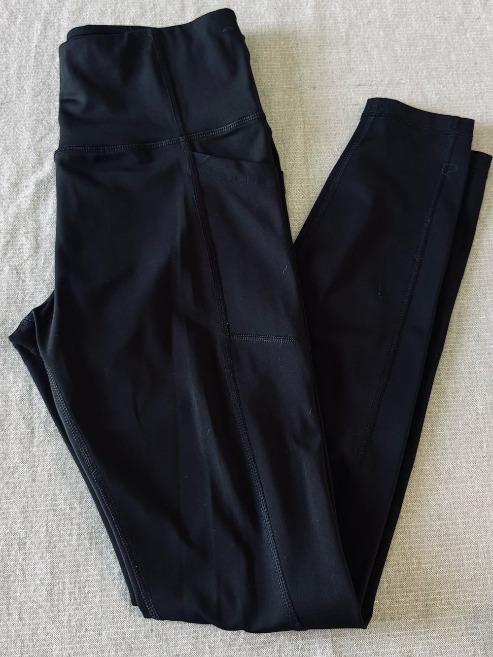 Avia Black Long Active Athletic Leggings S